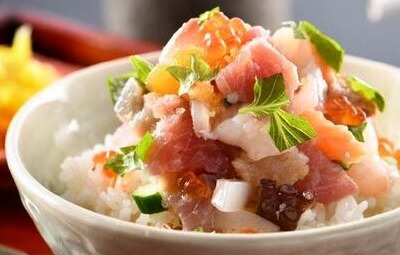 炊き立てご飯にのせて